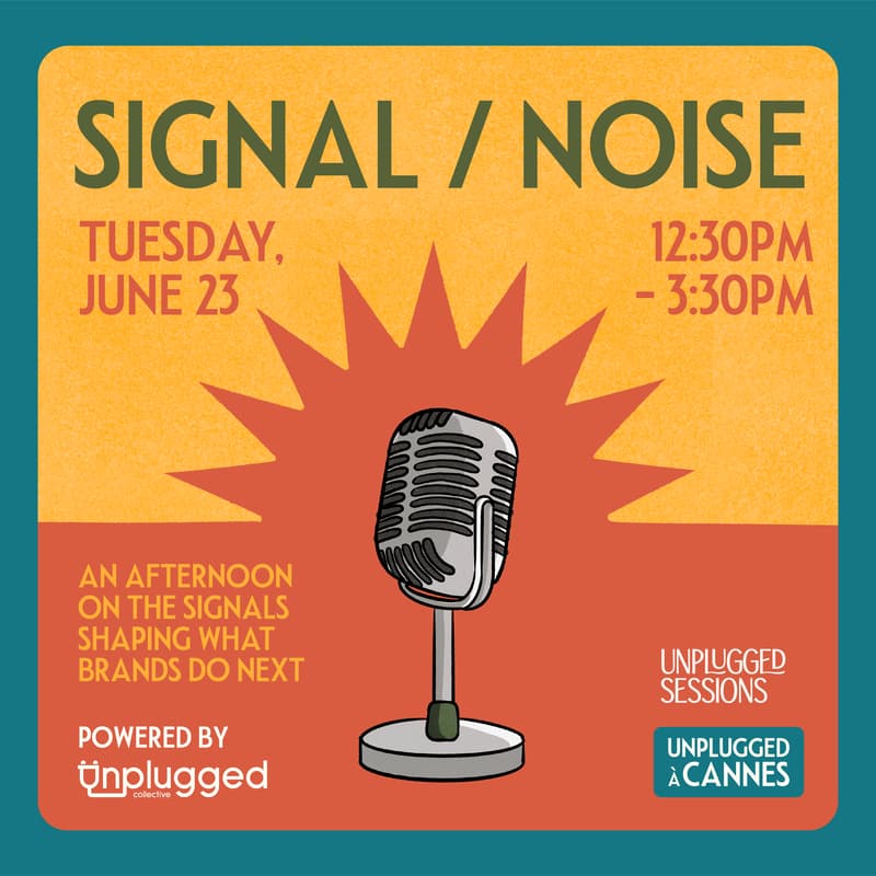 Cover Image for SIGNAL/NOISE, a series of Unplugged Sessions @ Cannes 2026