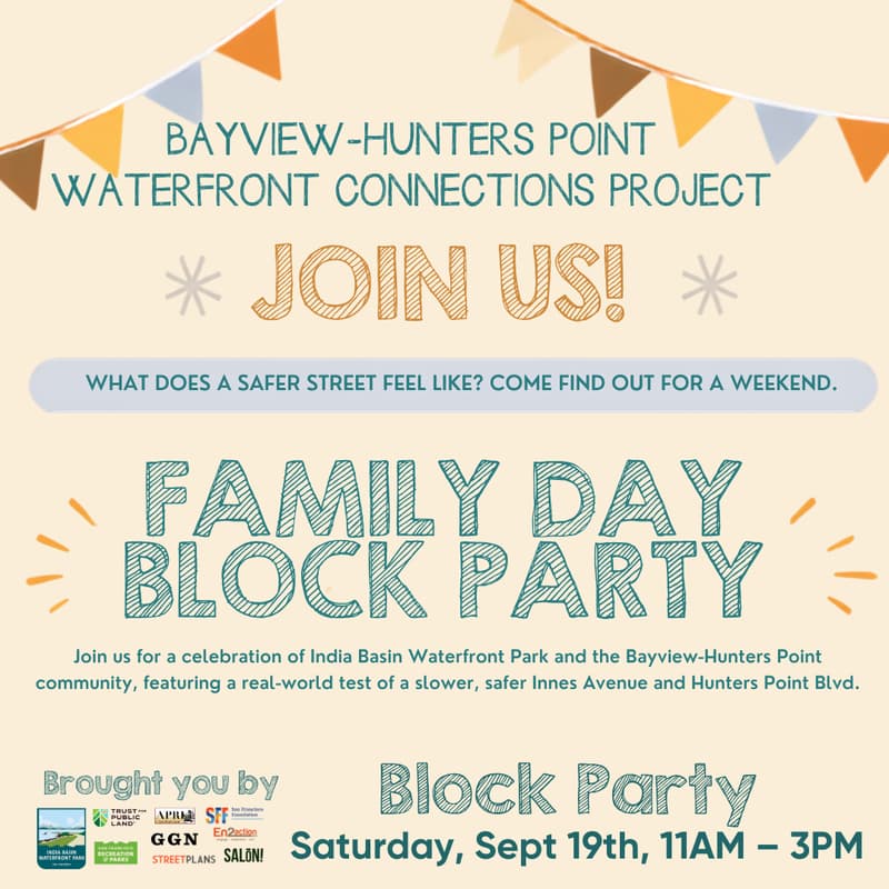 Cover Image for Family Day Block Party: Bayview-Hunters Point Waterfront