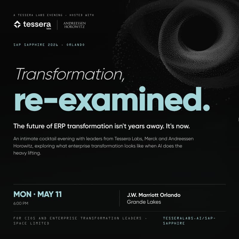 Cover Image for Tessera Labs x Andreessen Horowitz : AI Led Enterprise Transformation