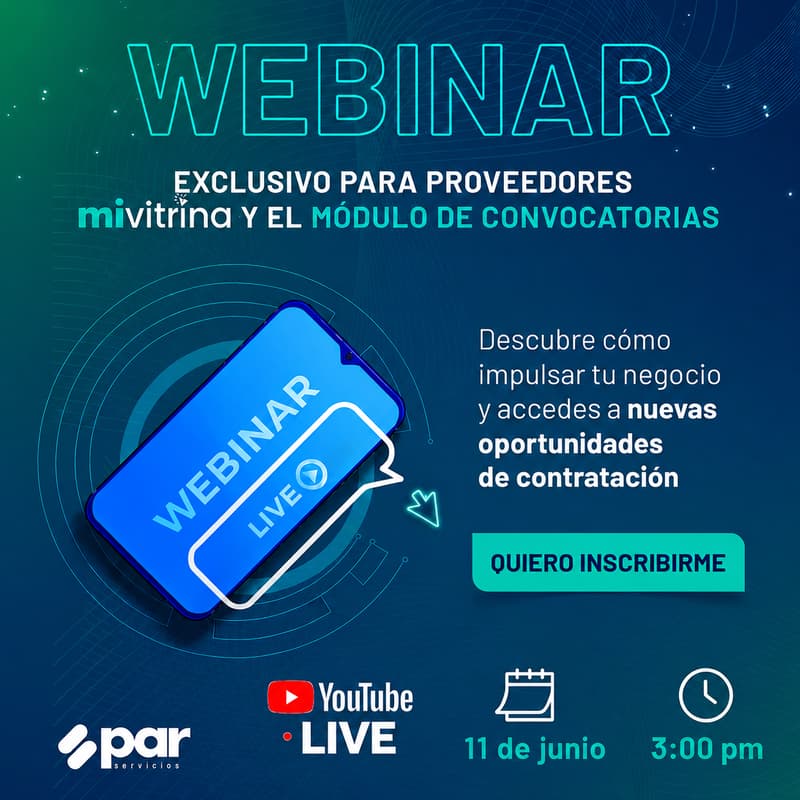 Cover Image for [Webinar] Mi Vitrina | Módulo convocatorias