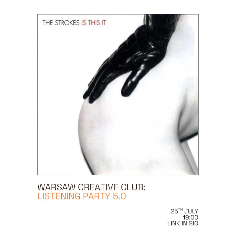 Cover Image for Warsaw Creative Club: Vinyl Listening Session 5.0