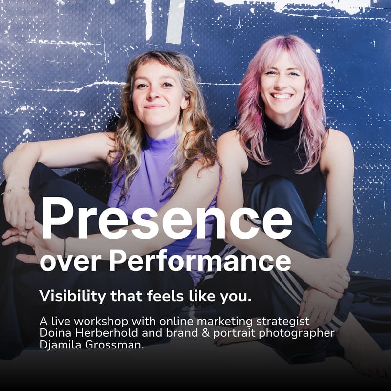Cover Image for Presence over Performance - Visibility that feels like you.