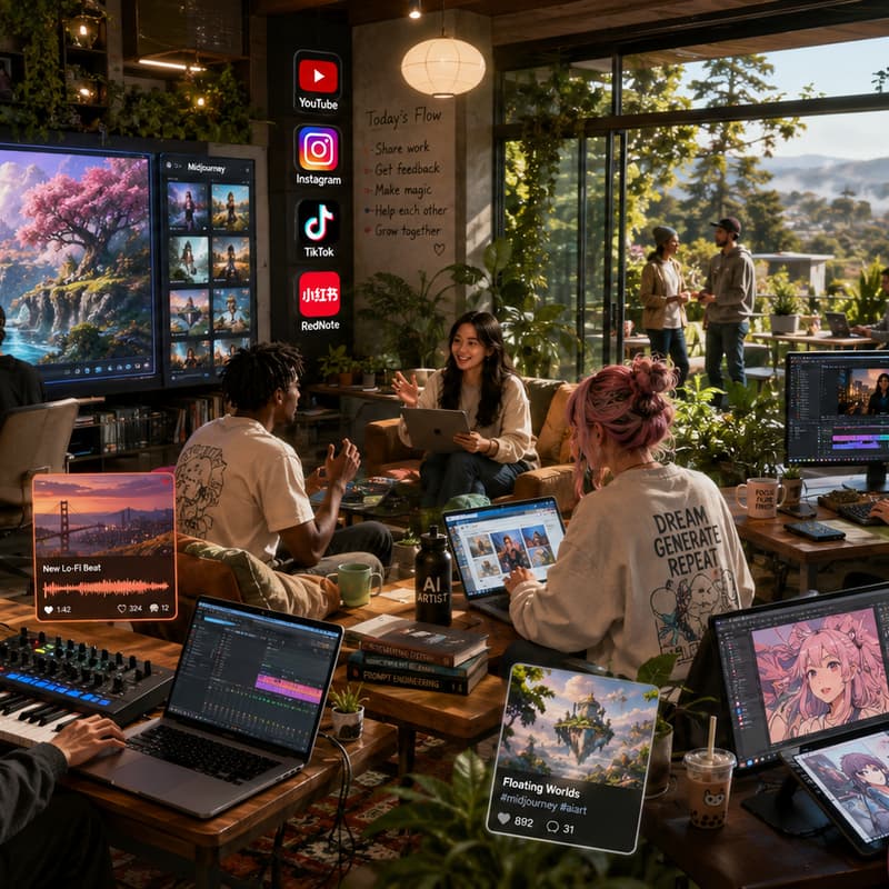 Cover Image for Bay Area AI Artists Meetup
