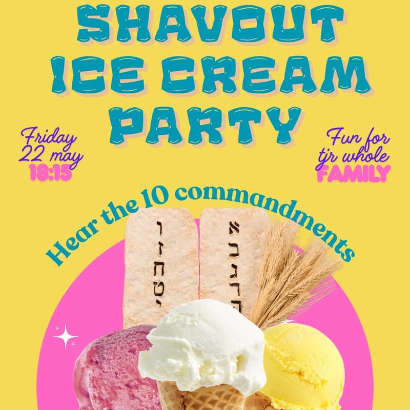 Cover Image for Shavuot Ice Cream Party For The Whole Family