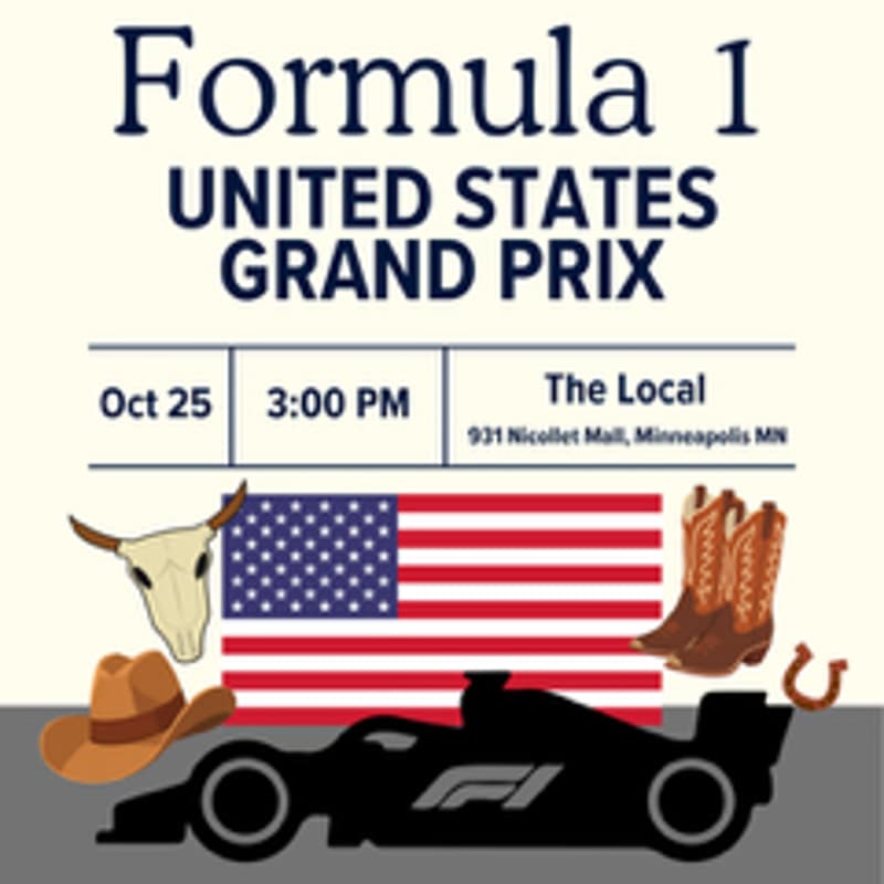 Cover Image for Formula 1 US GP Race Meetup
