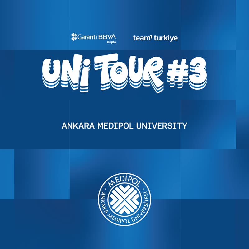 Cover Image for UniTour#3 - Garanti BBVA Kripto x Team1 Türkiye - Medipol Üniversitesi