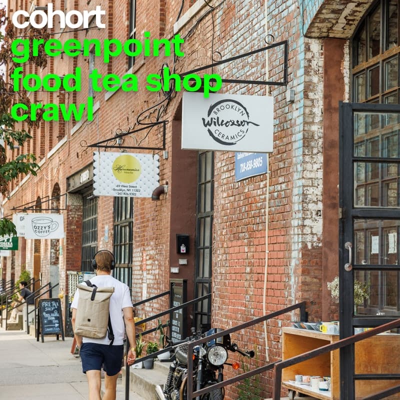 Cover Image for Greenpoint FOOD AND SHOP CRAWL - Founders, Creatives, Builders, Researchers, Supporters