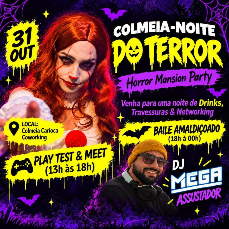 Cover Image for Colmeia-noite do terror