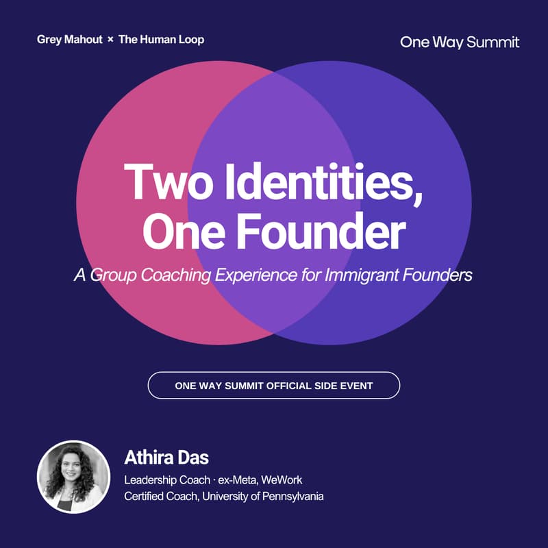 Cover Image for Group Coaching: Navigating Two Identities as an Immigrant Founder