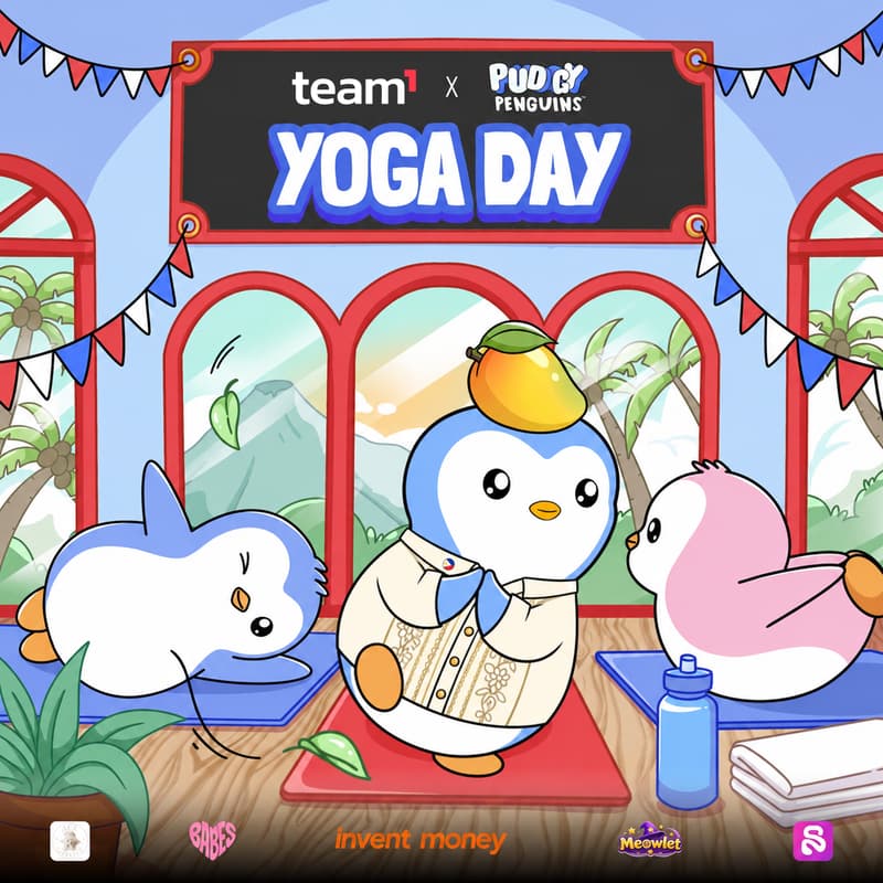 Cover Image for Team1 x Pudgy Yoga Day