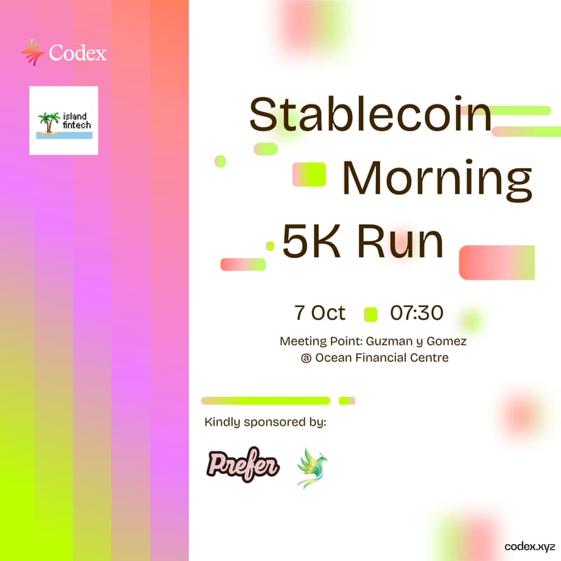 Cover Image for Stablecoin Morning 5K Run
