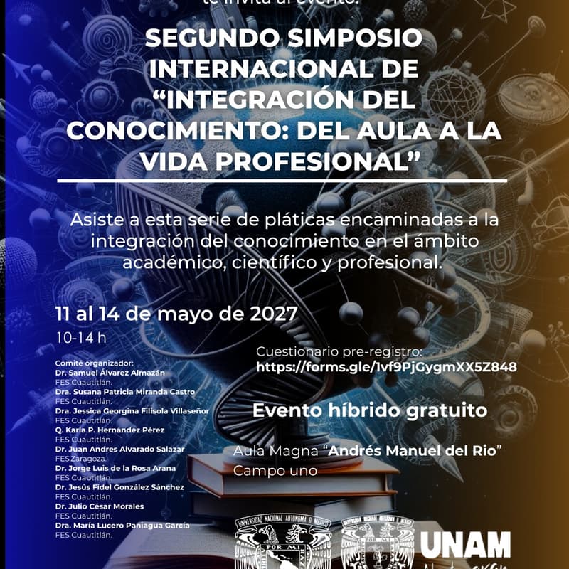Cover Image for Simposio internacional de integración del conocimiento 2027