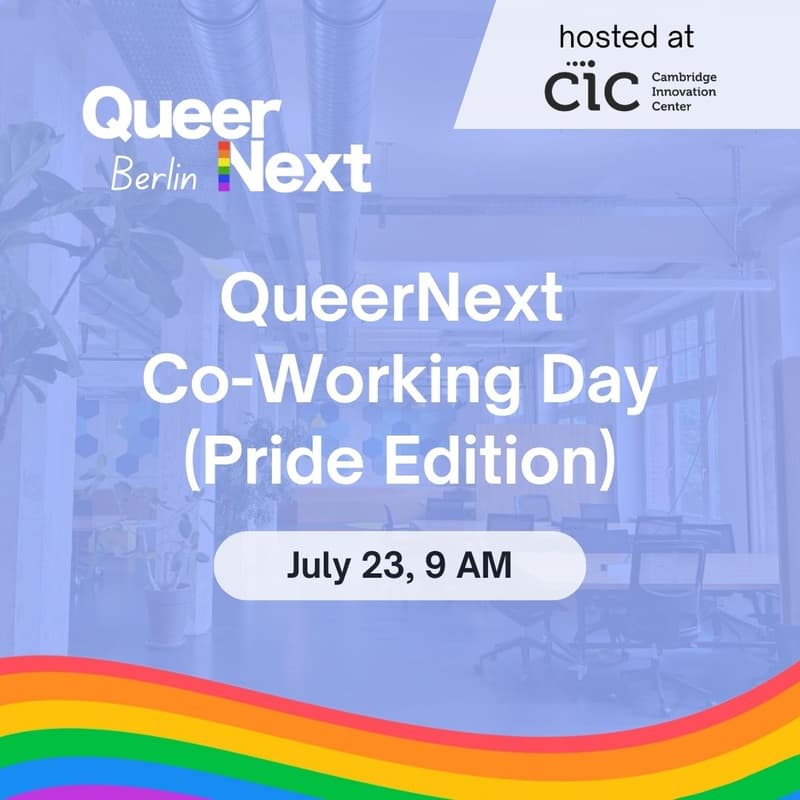 Cover Image for QueerNext Co-Working Day @ CIC (Pride Edition) 🌈