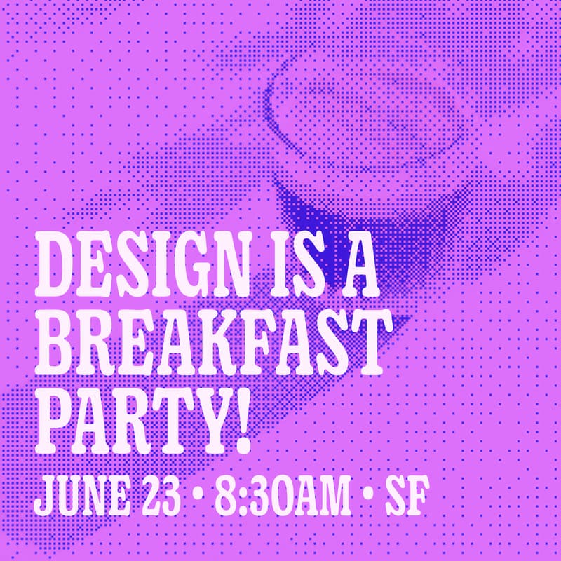 Cover Image for design is a breakfast party at config