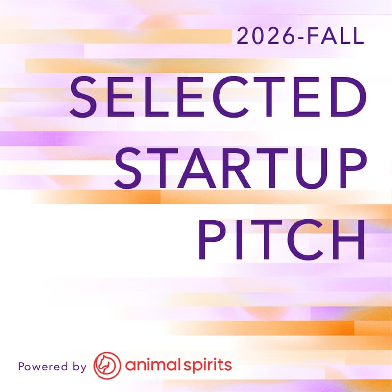 Cover Image for Selected Startup Pitch 2026 Fall