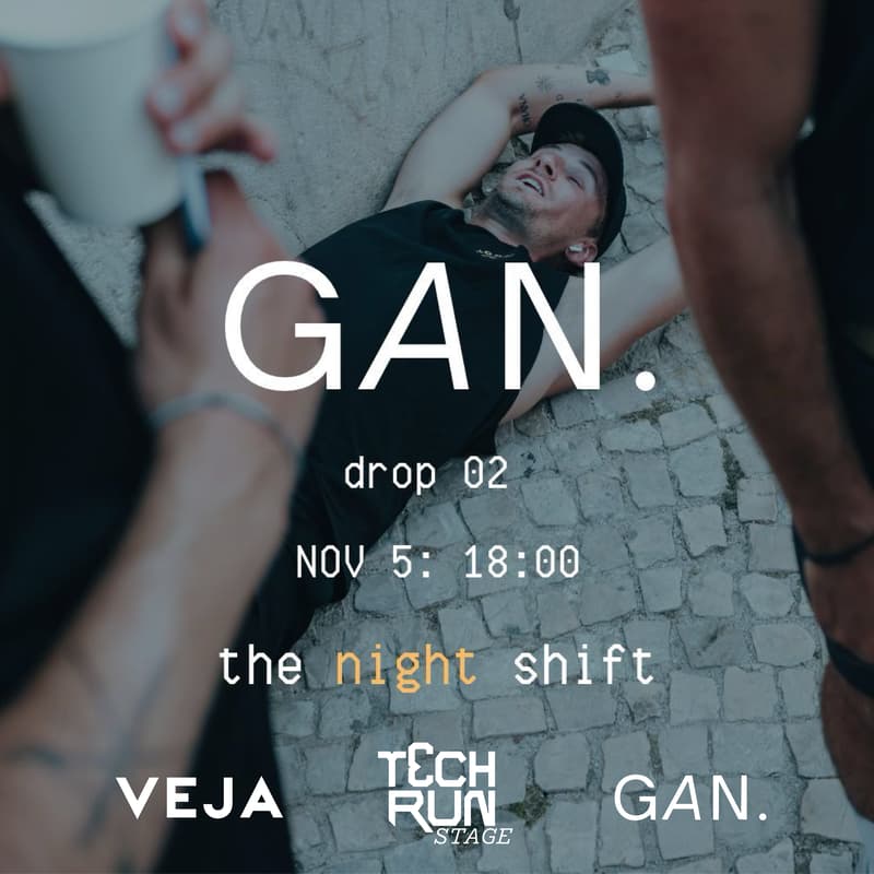 Cover Image for TechRun Stage: the night shift / VEJA x GAN drop 02