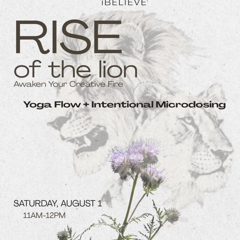 Cover Image for Rise of the Lion | intentional microdose yoga flow