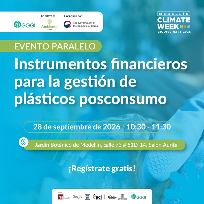 Cover Image for Instrumentos financieros para la gestión de plásticos posconsumo - MADS GGGI