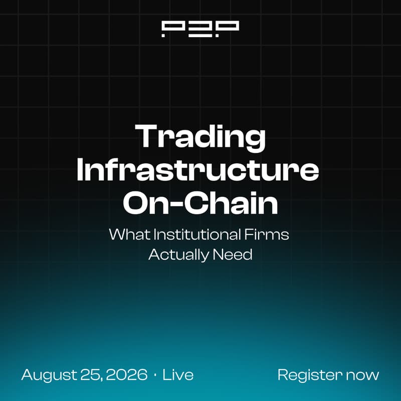 Cover Image for Trading Infrastructure On-Chain: What Institutional Firms Actually Need