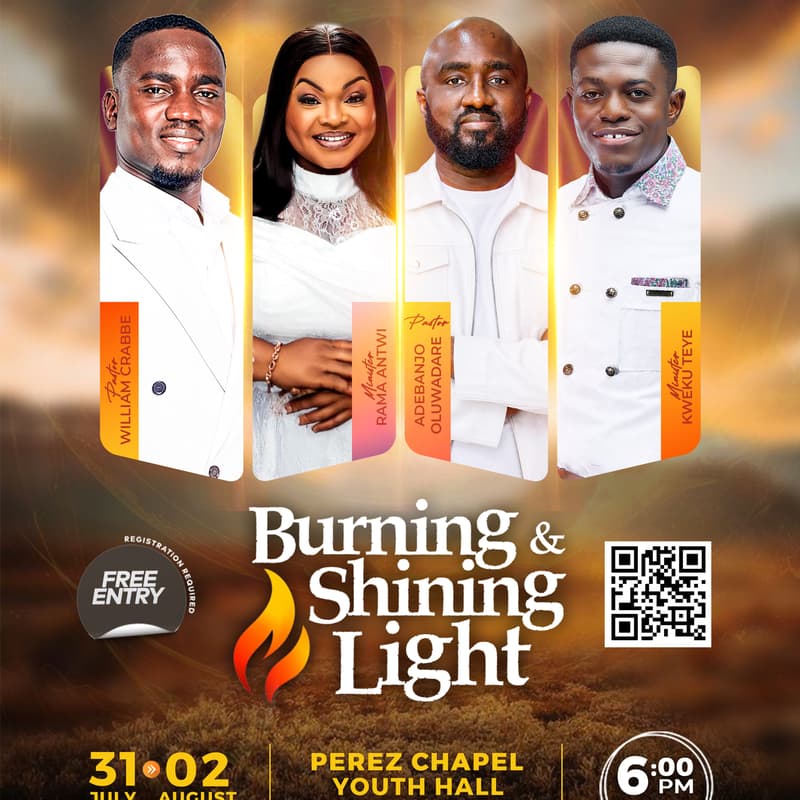 Cover Image for Burning and Shining Light