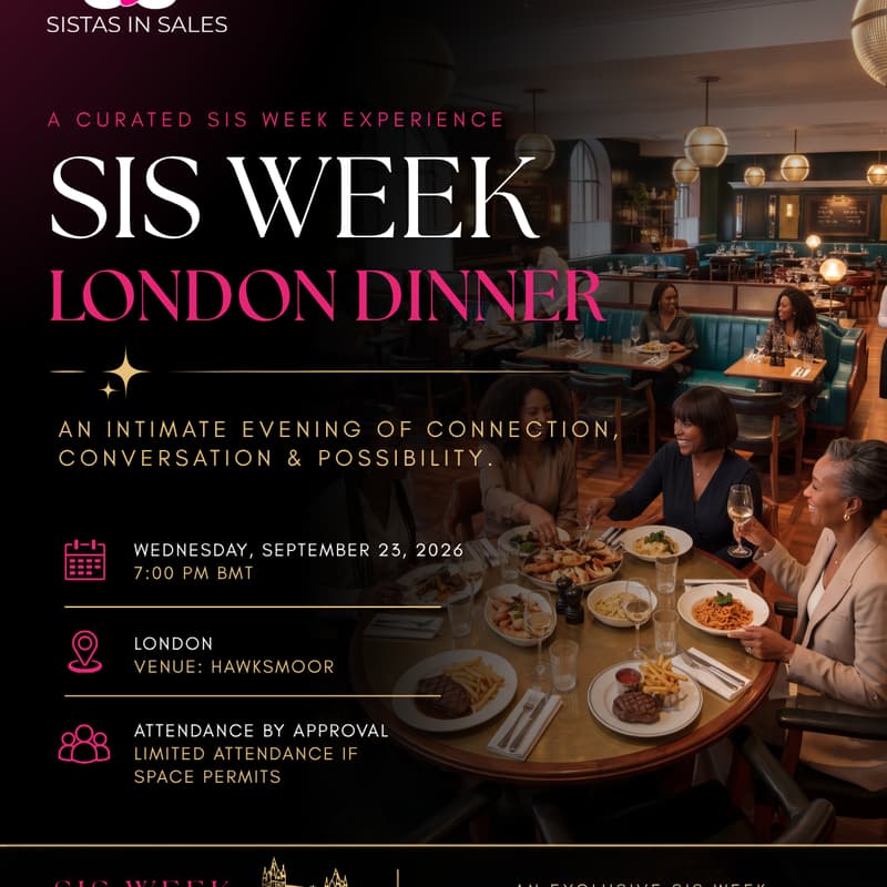 Cover Image for SIS Week London Dinner