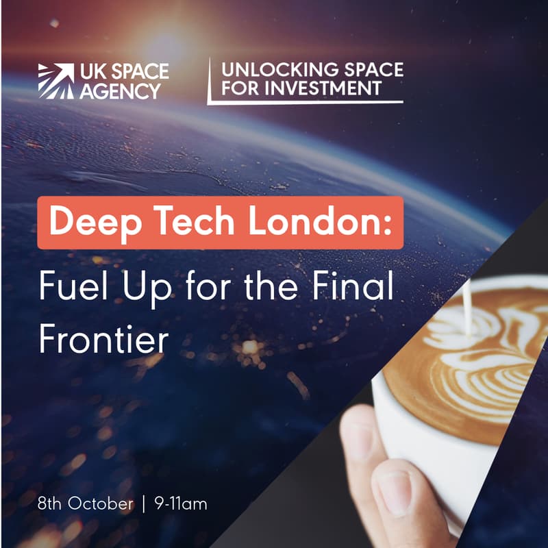 Cover Image for Deep Tech London: Fuel Up for the Final Frontier with the UK Space Agency