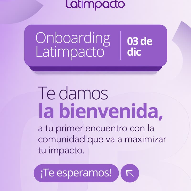 Cover Image for Onboarding Latimpacto