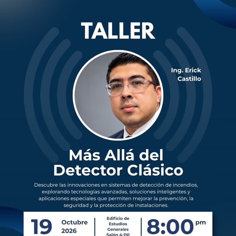 Cover Image for Más Allá del Detector Clásico: Ingeniería de Detección de Incendios y Tecnologías Avanzadas para Aplicaciones Especiales