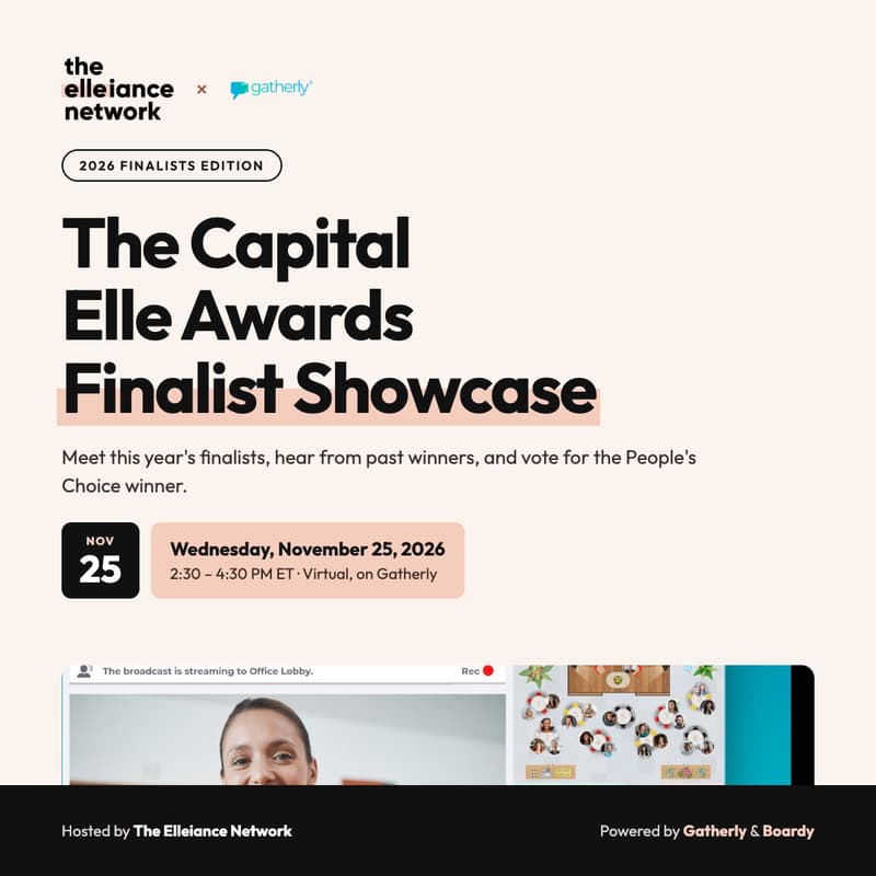 Cover Image for The Capital Elle Awards Finalist Showcase