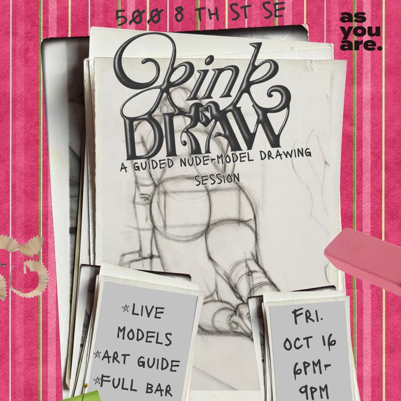 Cover Image for kink n' draw at as you are