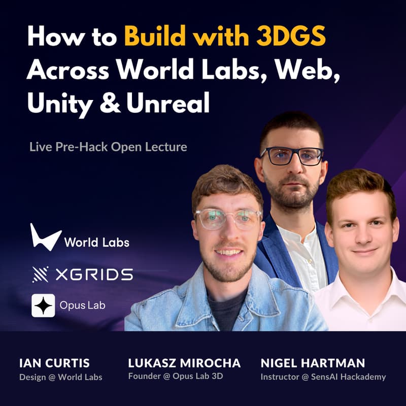 Cover Image for How to Build with 3DGS Across World Labs, Web, Unity & Unreal