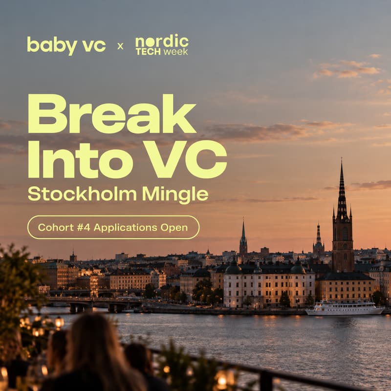 Cover Image for Break Into VC: Meet baby vc (Applications Open!)