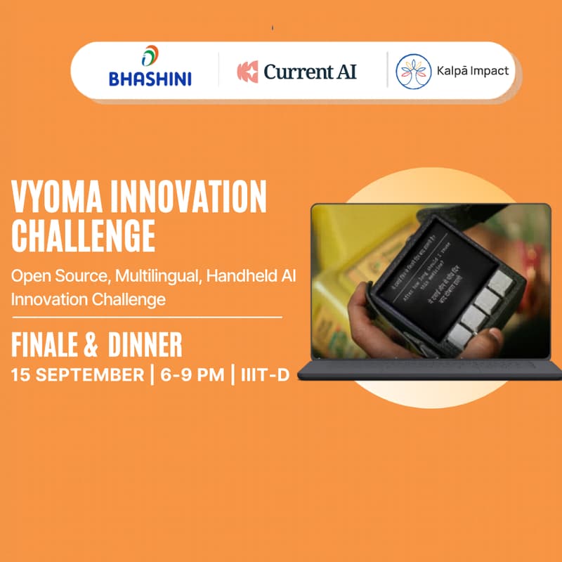 Cover Image for VYOMA Innovation Challenge - Finale & Dinner