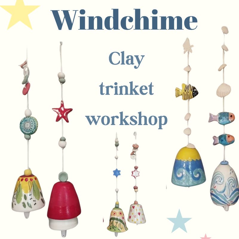 Cover Image for Windchime Clay Trinket Class