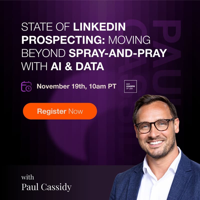 Cover Image for State of LinkedIn Prospecting: Moving Beyond Spray-and-Pray with AI & Data