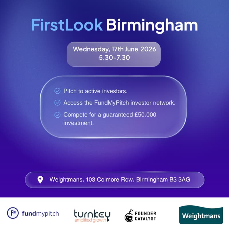 Cover Image for Birmingham Pitch Session