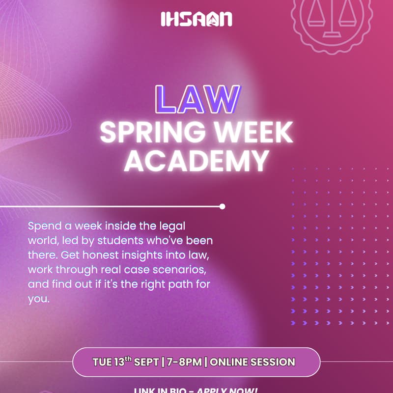 Cover Image for Law Spring Week Academy