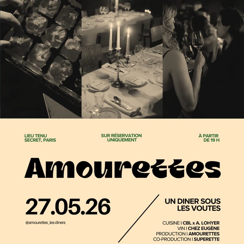 Cover Image for Amourettes, Episode 5 - Un dîner sous les voûtes
