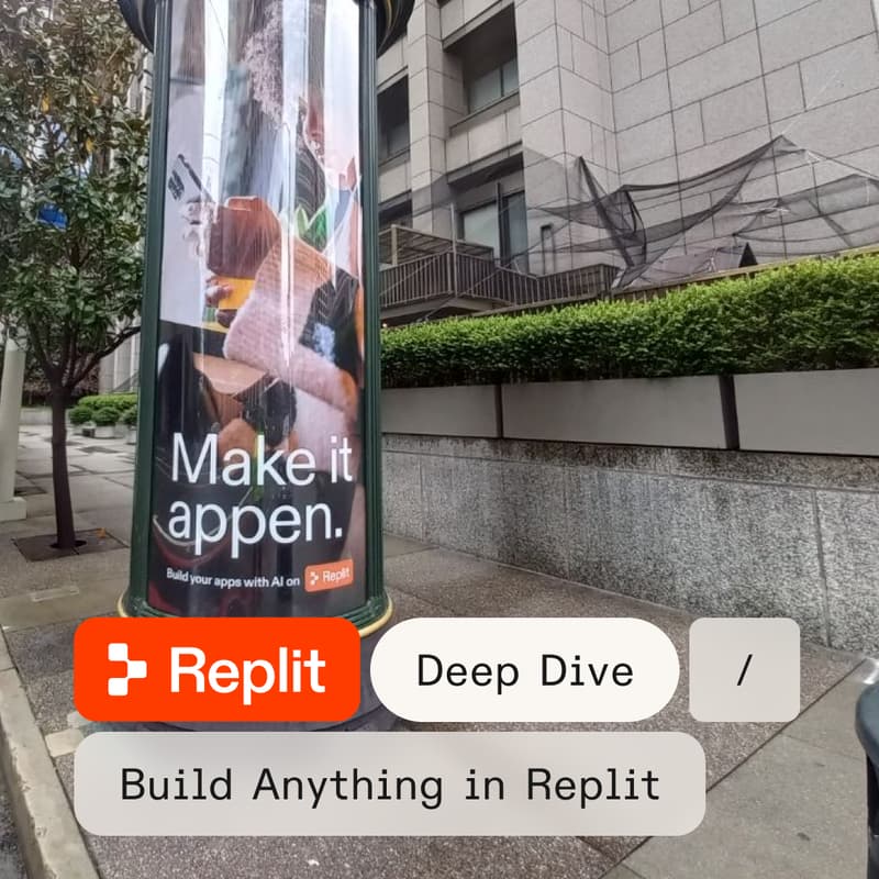 Cover Image for Build Anything in Replit - Getting Started Masterclass