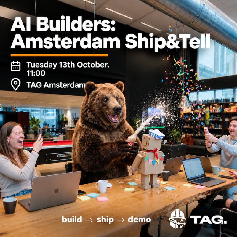 Cover Image for AI Builders Amsterdam: Ship & Tell