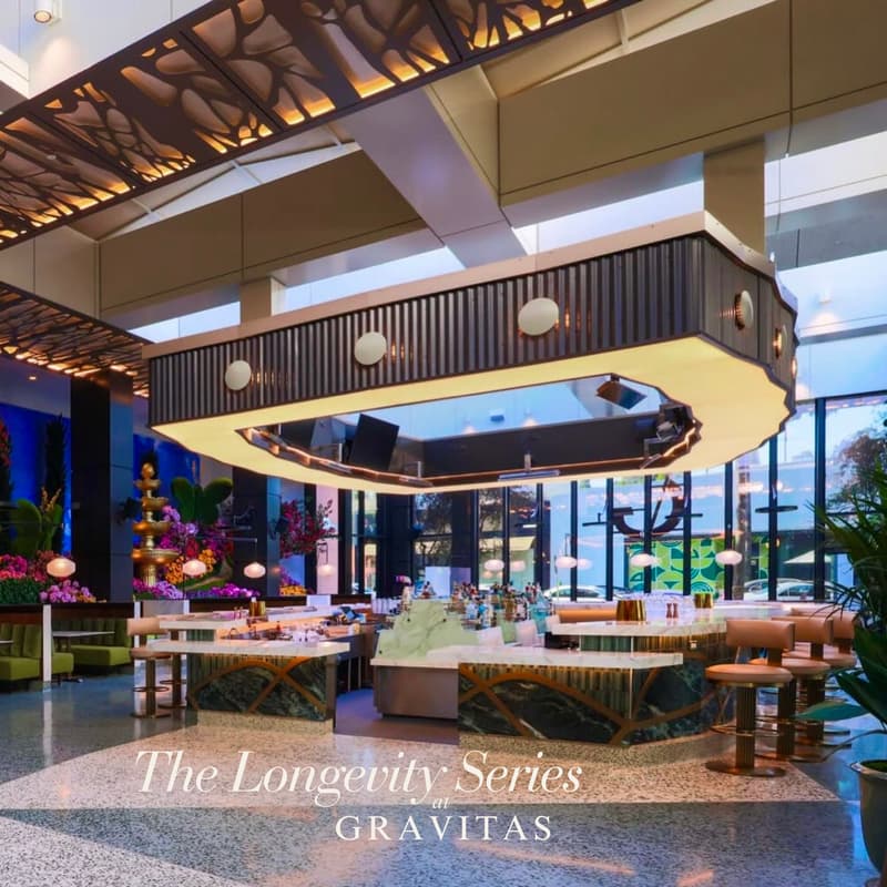 Cover Image for The Longevity Series at Gravitas, Tuesday, July 28th