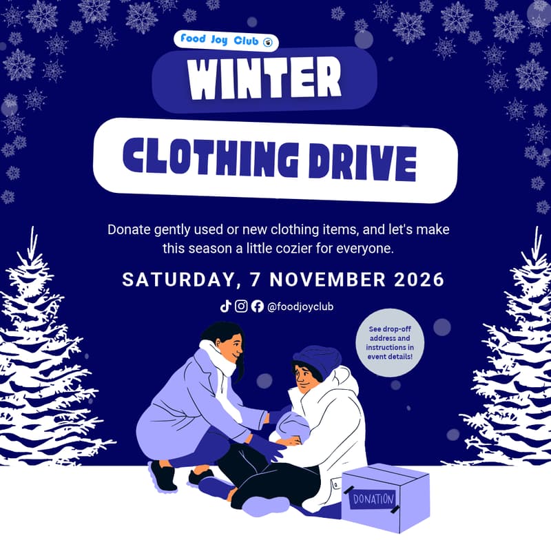 Cover Image for FJC 2026 Clothing Drive