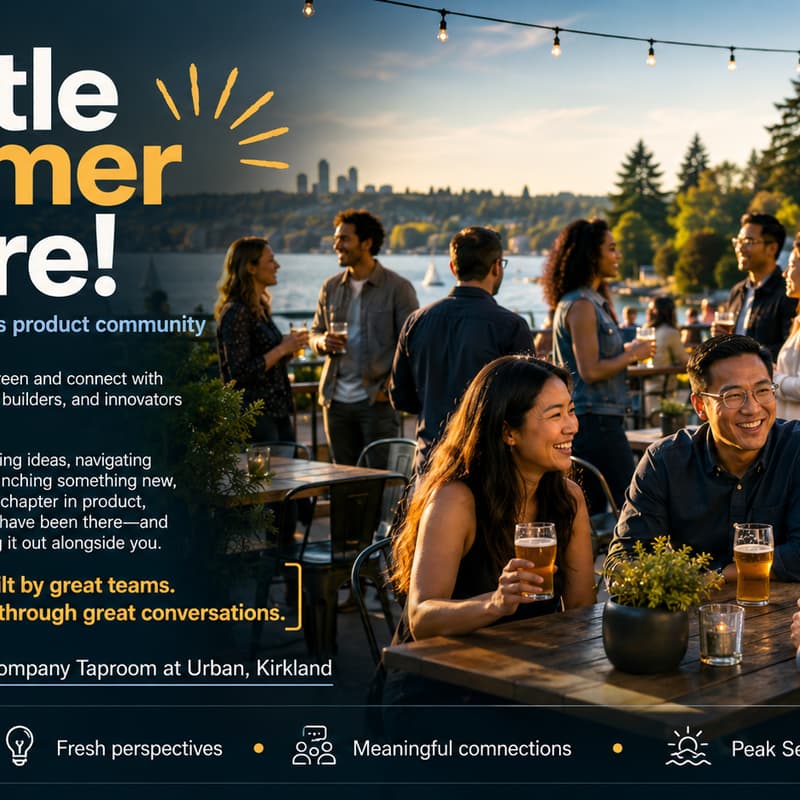 Cover Image for 🍻 Happy Hour Networking with Product & Tech People