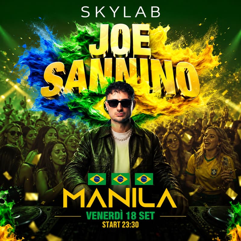 Cover Image for 🇧🇷 SKYLAB x MANILA | JOE SANNINO | BRAZILIAN FUNK 🇧🇷