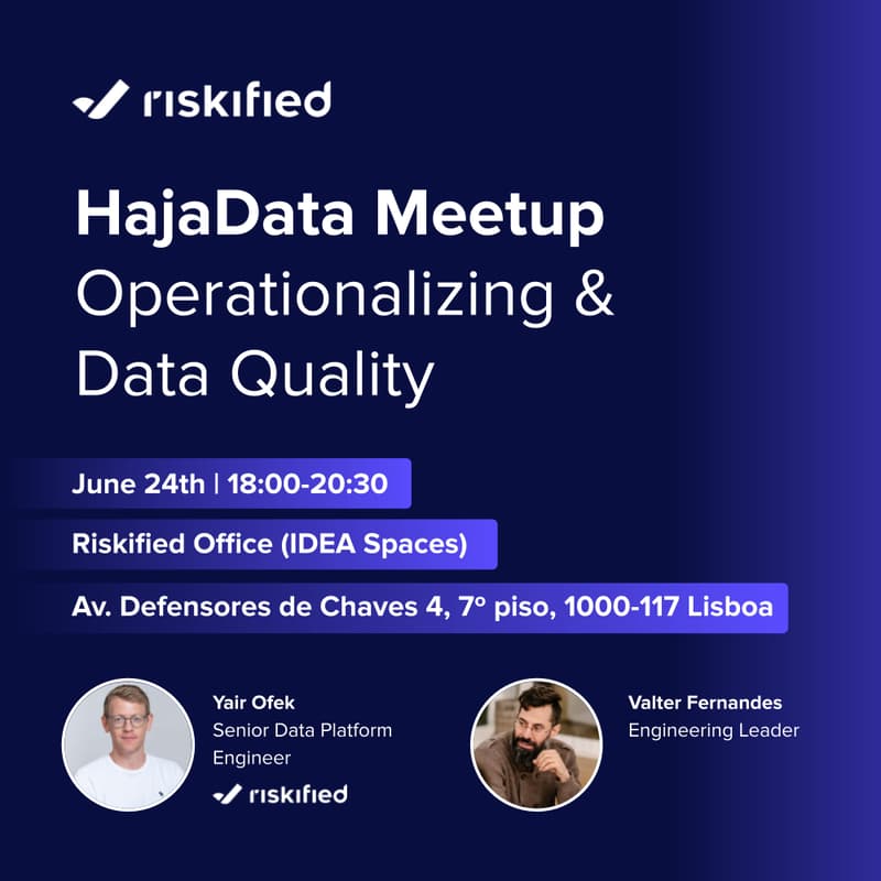 Cover Image for HajaData Meetup: Operationalizing & Data Quality