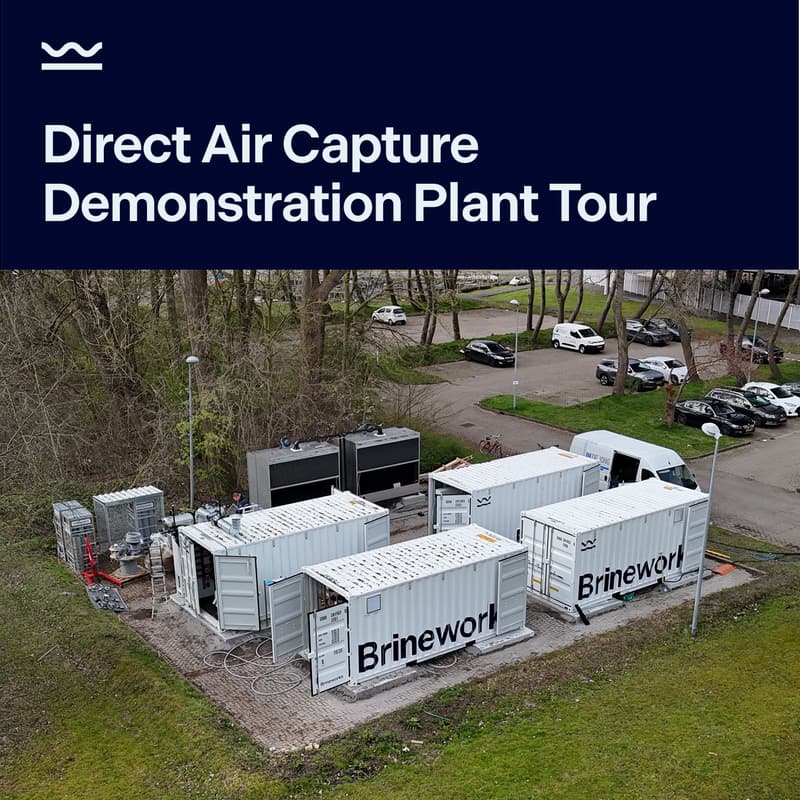 Cover Image for Brineworks Direct Air Capture Demo Plant Tour