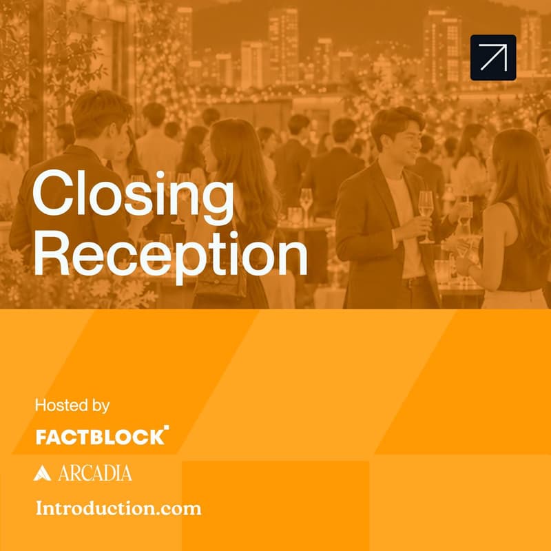 Cover Image for KBW2026 Official Closing Reception by FactBlock & Introduction.com