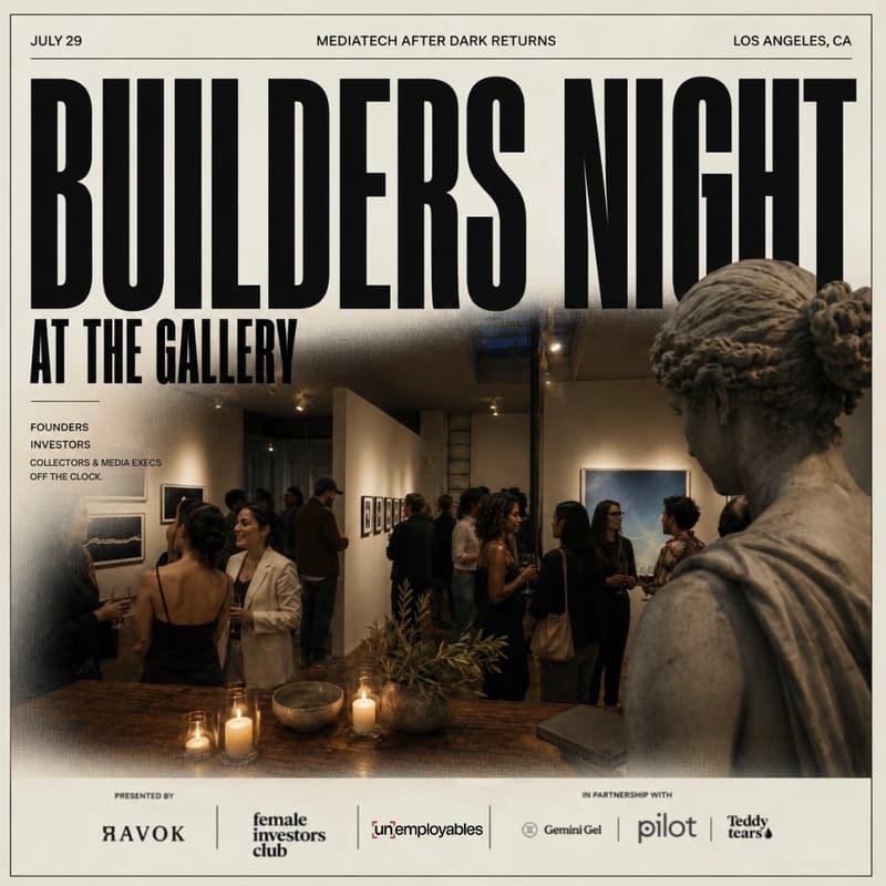 Cover Image for MediaTech After Dark: BUILDERS NIGHT AT THE GALLERY