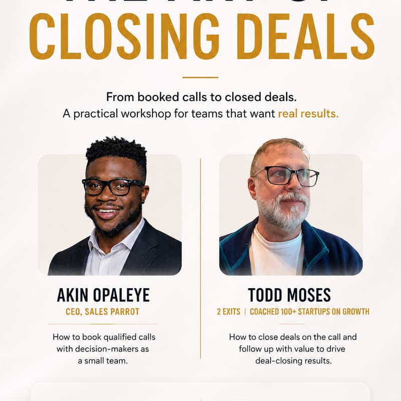 Cover Image for The Art of Closing Deals