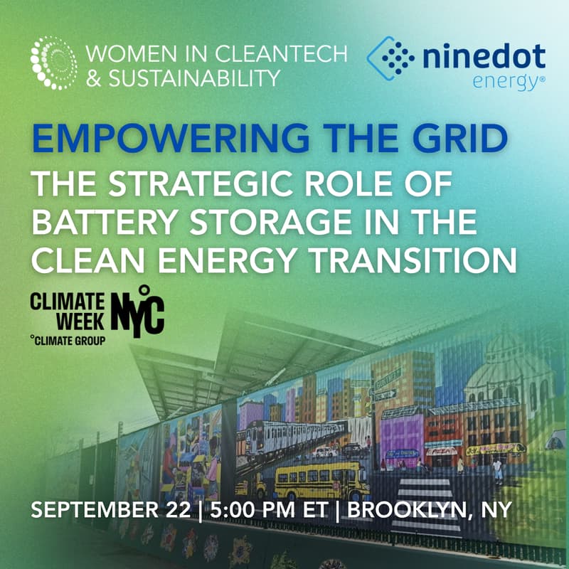 Cover Image for New York Climate Week - Empowering the Grid: The Strategic Role of Battery Storage in the Clean Energy Transition